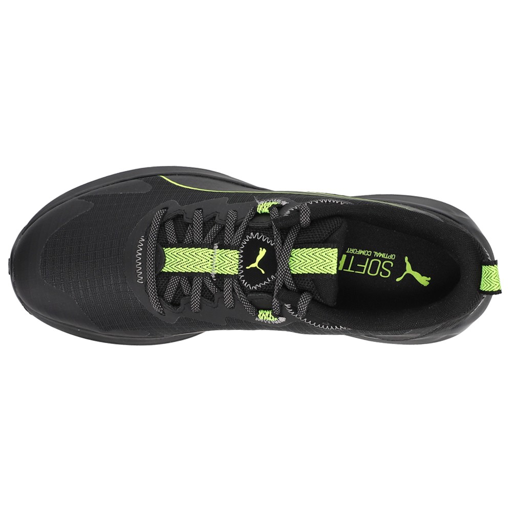 PUMA Twitch Runner Trail Running Mens Black Sneakers Athletic Shoes 37696101