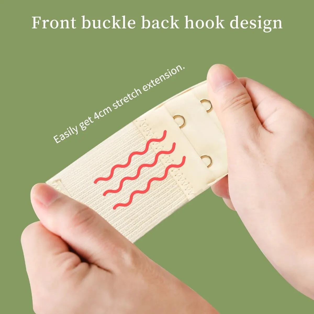 Women’s Bra Extender 3 Hook / 2 Hook Bra Extension Strap Soft & Comfortable 3pcs