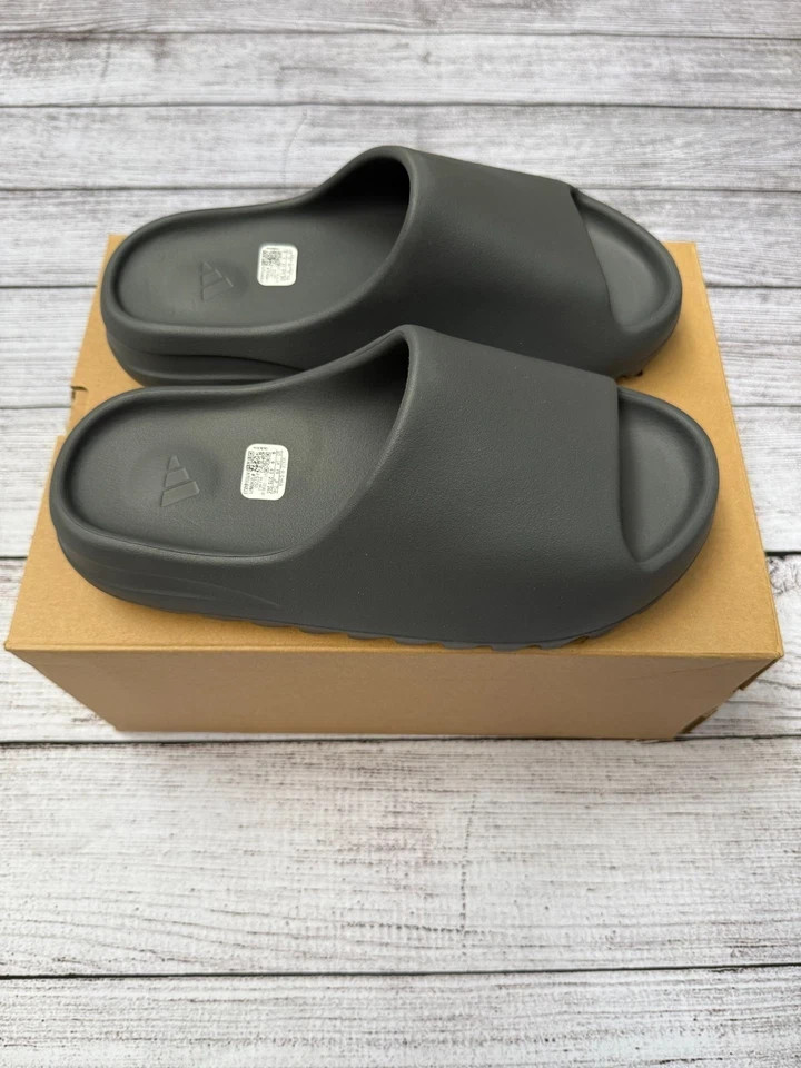 NEW Adidas MENS Yeezy Slide Slate Grey Size 6-13 US Men’s 100% AUTHENTIC