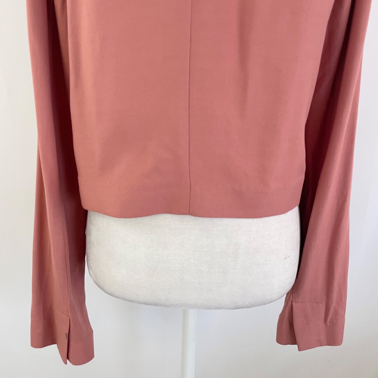 New Melrose and Market Open Front Crop Blazer Cropped Jacket Pink Size Small