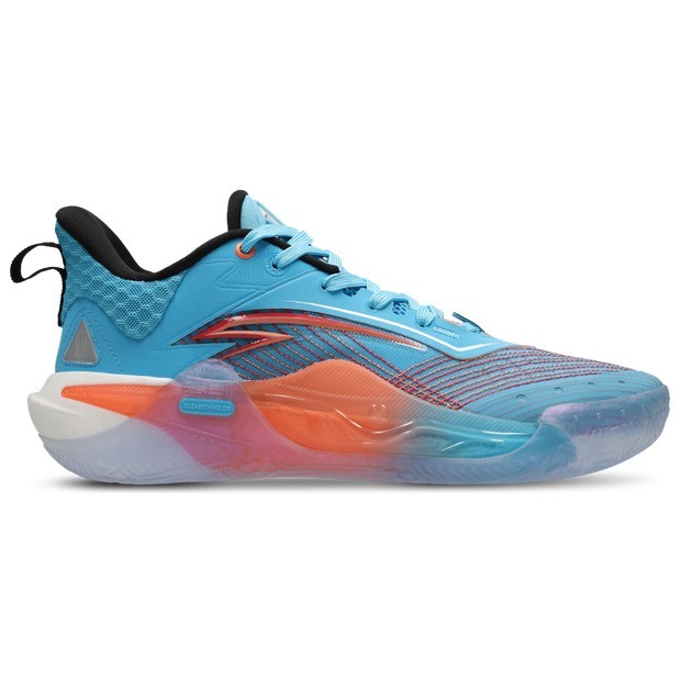 ANTA Mens’ Kai1 Athletic Speed Sneakers – Blue/Orange/White