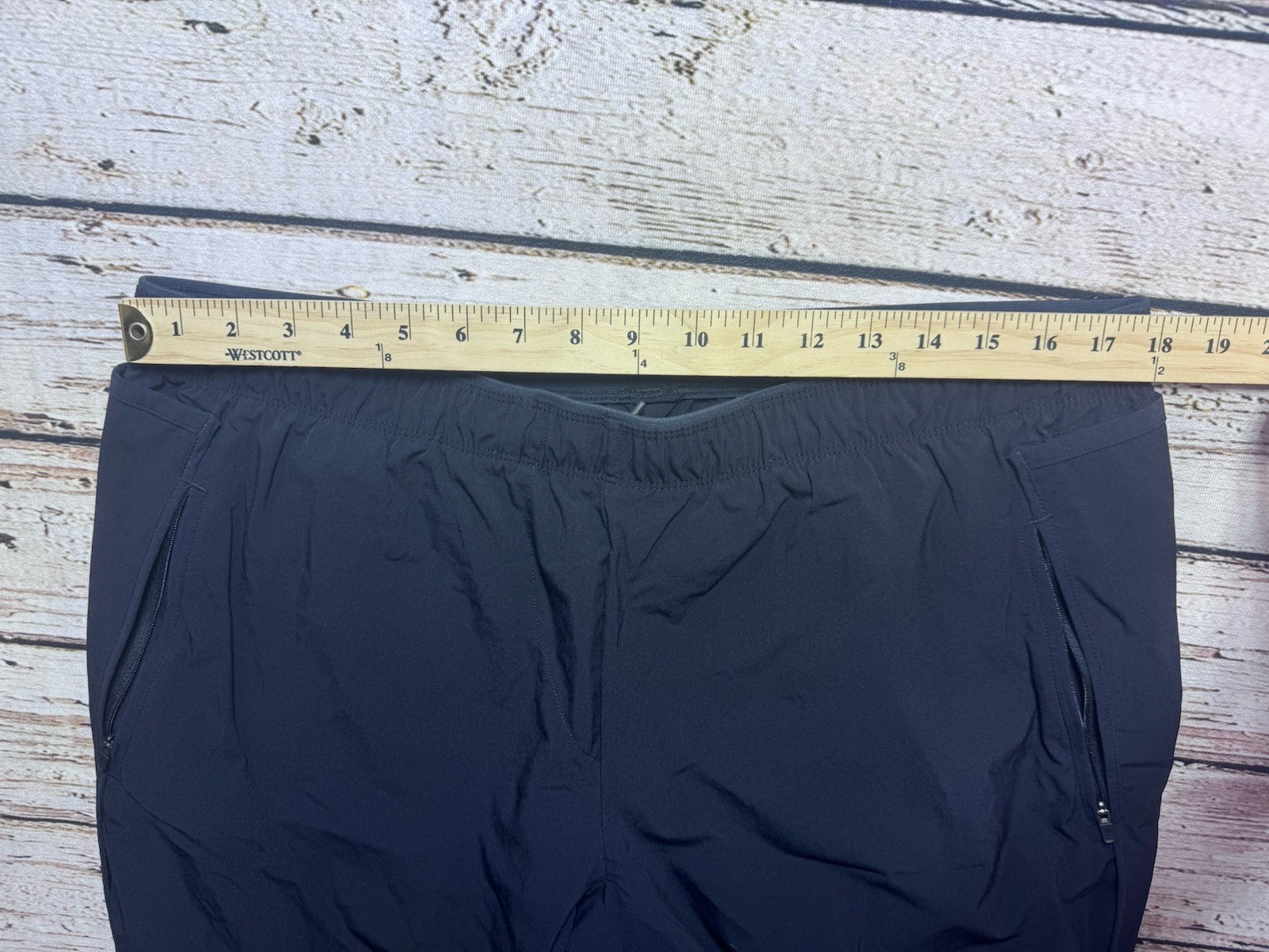 PASKHO Lightweight Travel Tech Pants Mens XXL Black Drawstring