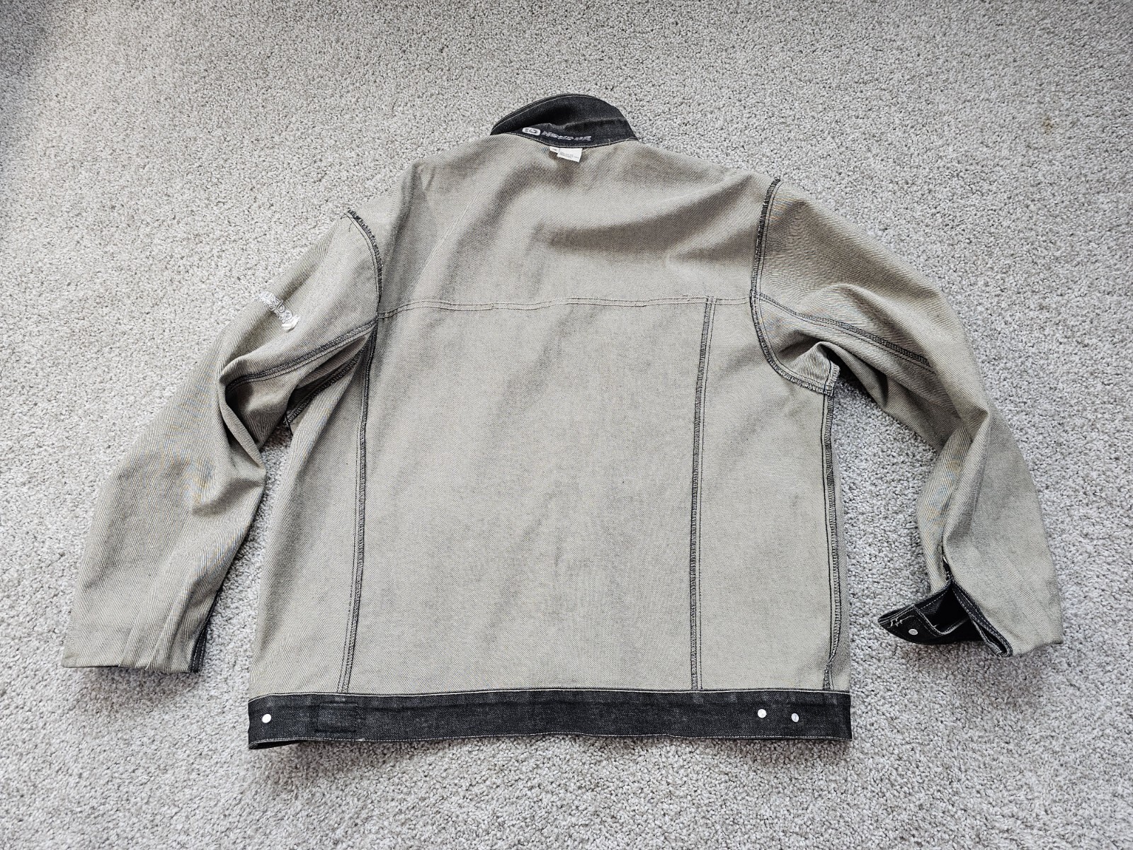 Hedz.up Jackets Sz 3XL/ Denim Jean Jacket/Hip-Hop Streetwear/Hong Kong/Vintage