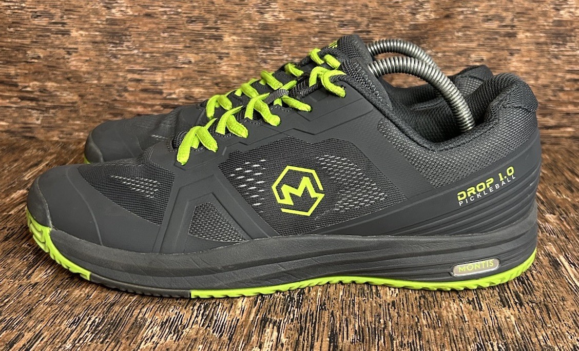 Montis 1.0 Drop Pickleball Athletic Sneakers Shoes Dark Grey Green Men’s 10.5