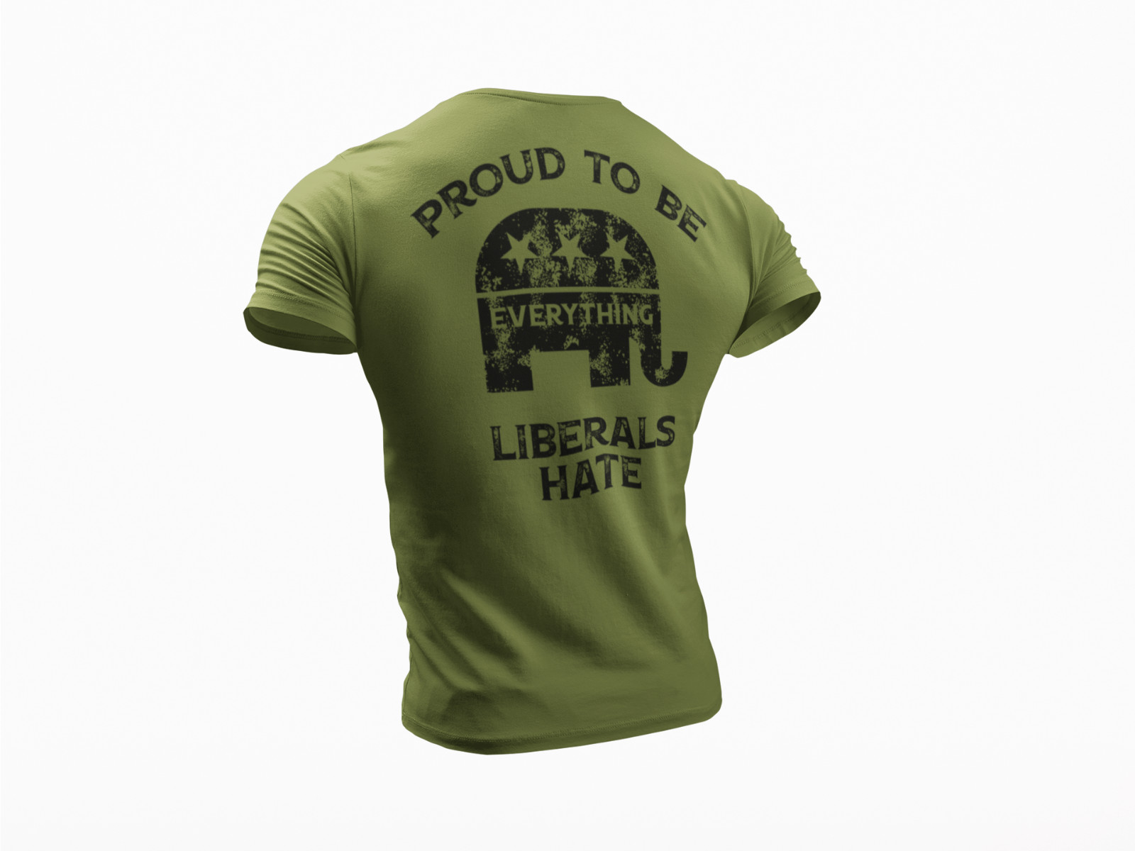 Proud To Be Everything Liberal Hates Political Trump 2024 Republican Tee