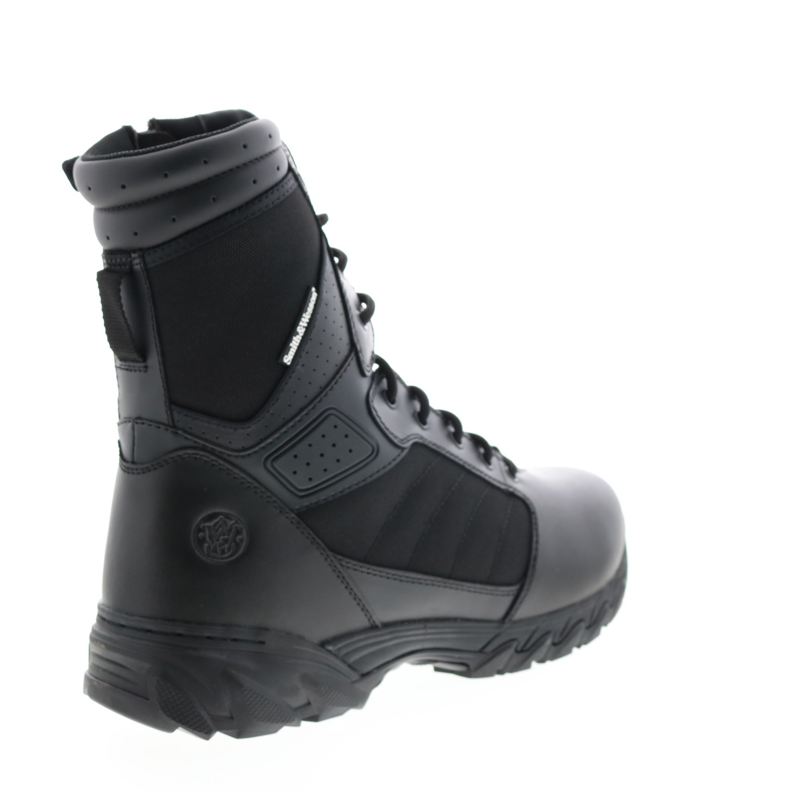 Smith & Wesson Breach 2.0 8″ Side Zip 810201 Mens Black Tactical Boots