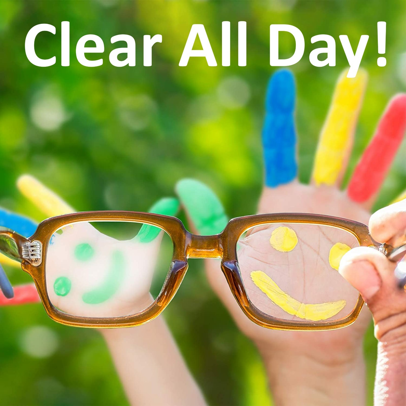 Anti-Fog Lens Cleaning Cloth Multi-Use Reusable Up To 400-600 Times!