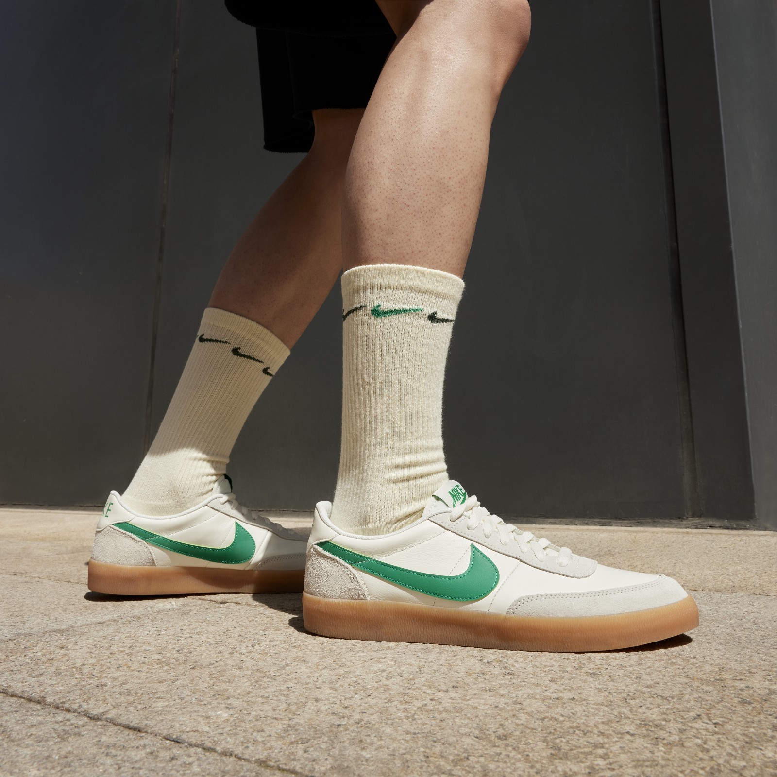 Nike Killshot 2 Leather White Lucid Green 432997-111 Men’s Size 9.5 Shoes #121F