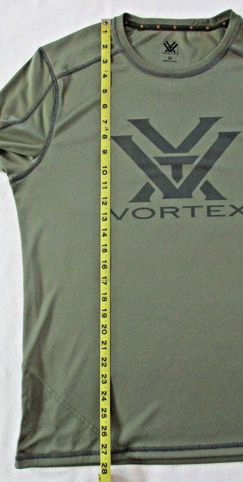 Vortex Optics Shirt Mens Medium Sun Slayer Logo Long Sleeve Base Layer Pull Over