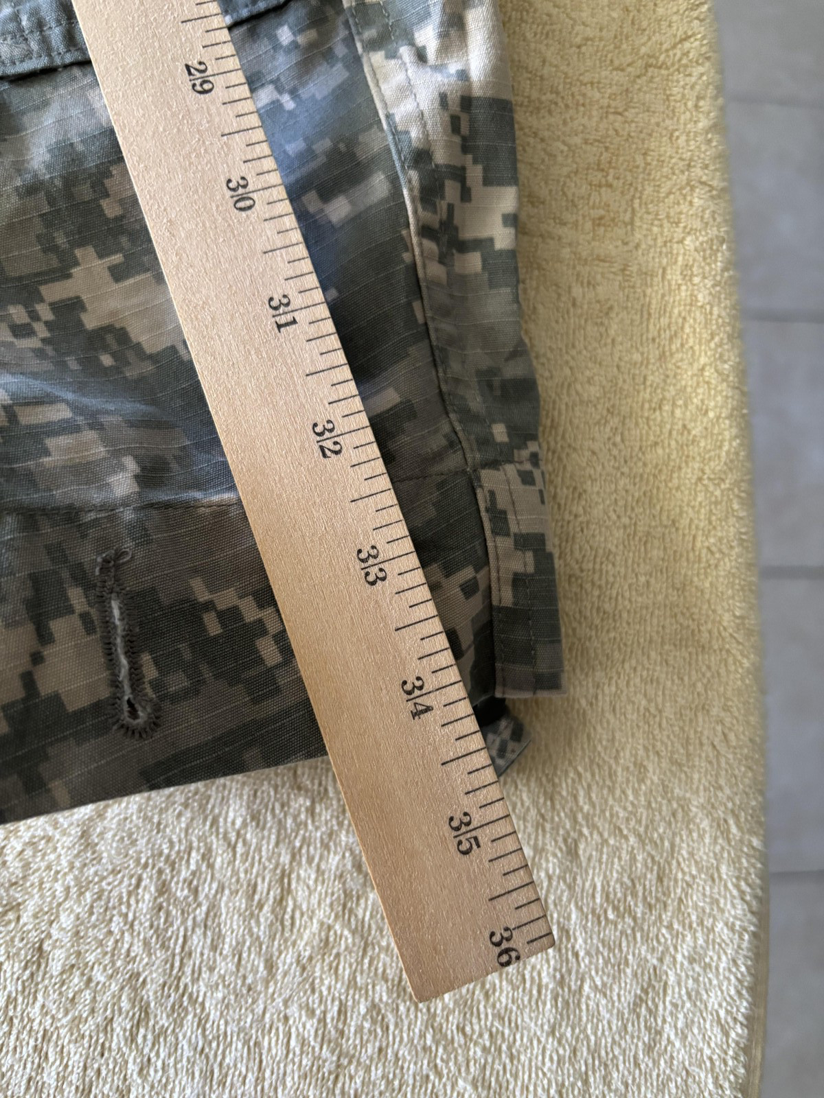 Lancer US Army ACU Jacket Mens Medium Regular Digital Camo UCP Ripstop Tactical