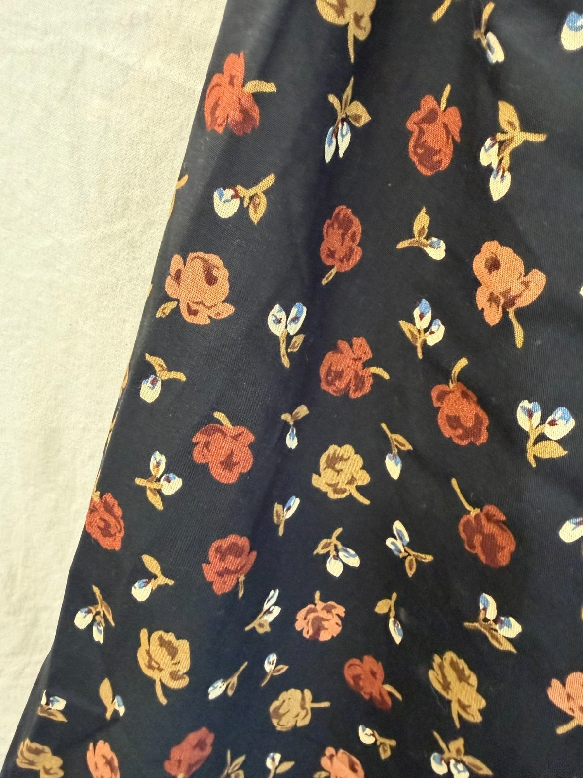 Vintage Daniel B- Brand floral Pattern wide-leg pants Size Small Lightweight