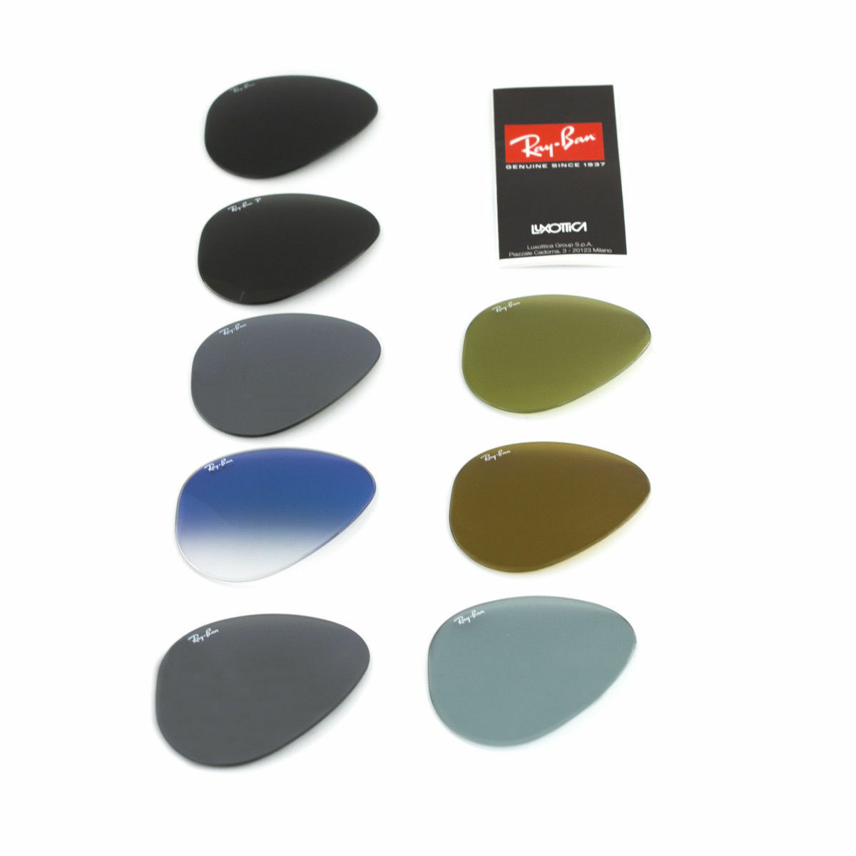 Original Replacement Lenses Ray-Ban RB3025 Aviator Classic or Polarized