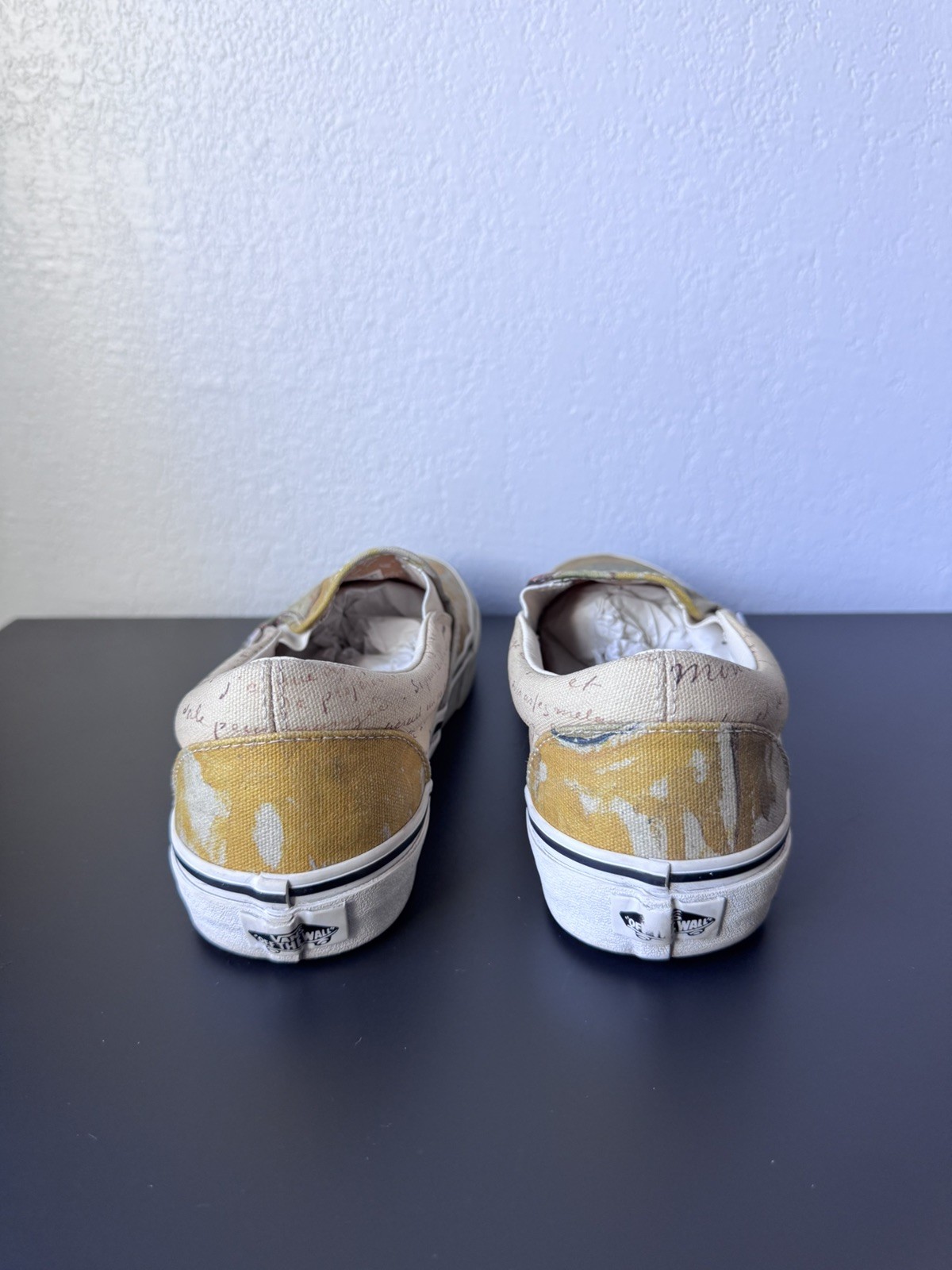 Vans Classic Slip-on Van Gogh Museum Vincent Van Gogh “Skulls” Size 9