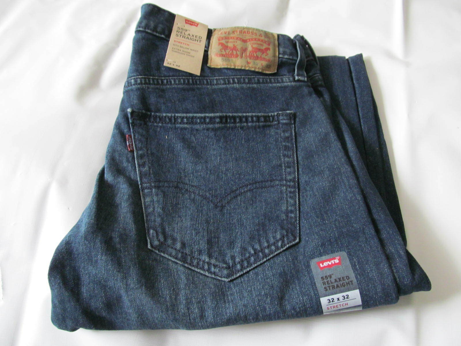 NWT Men’s Levi’s® 559™ Stretch Relaxed Straight Fit Jeans Size W32L32