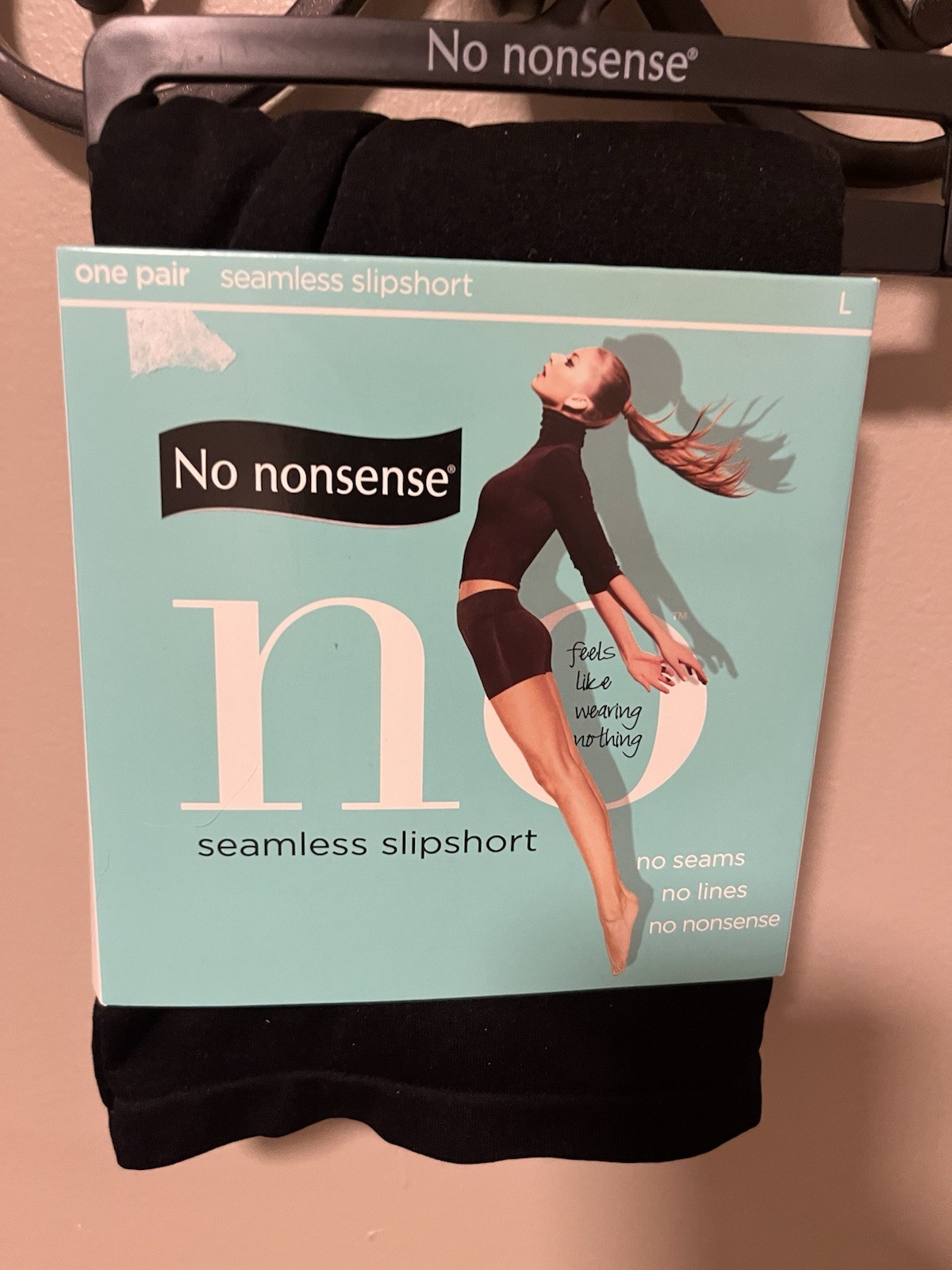 No Nonsense Seamless Shaping Bottom Black Size L Stretch Smooth Look