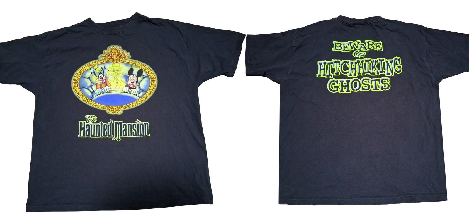 NEW Disney The Haunted Mansion Shirt Disneyland Mickey Mouse Reprint