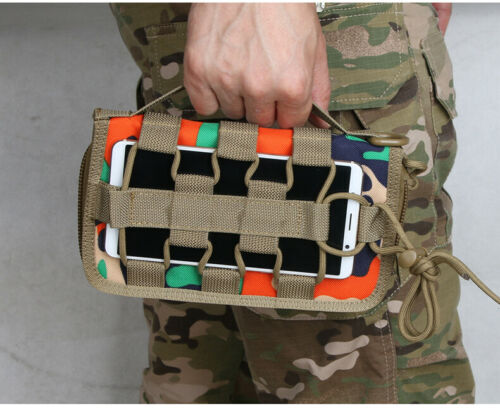 Men Tactical Wallet Military Multifunction Card Money Phone Pouch Storage Bag US