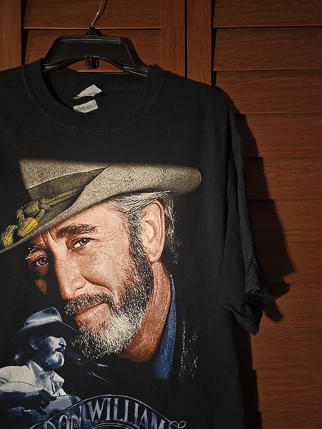 Don Williams Gentle Giant T-Shirt Vintage Country Music, Size L