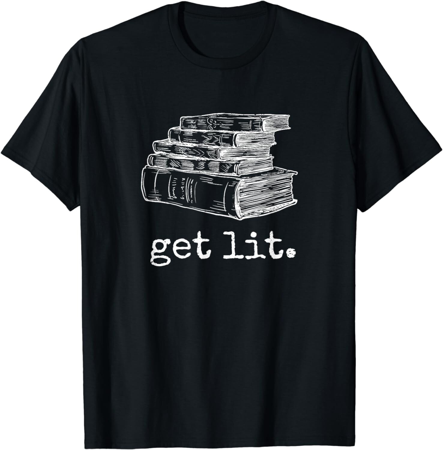 Get Lit with Books Funny Meme – Gift for Book Lover, Reading Gift Unisex T-Shirt