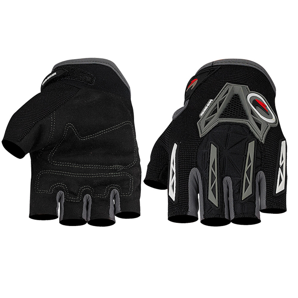 Men Cycling Half Finger Gloves Breathable Bike Bicycle Gloves Fingerless Mittens