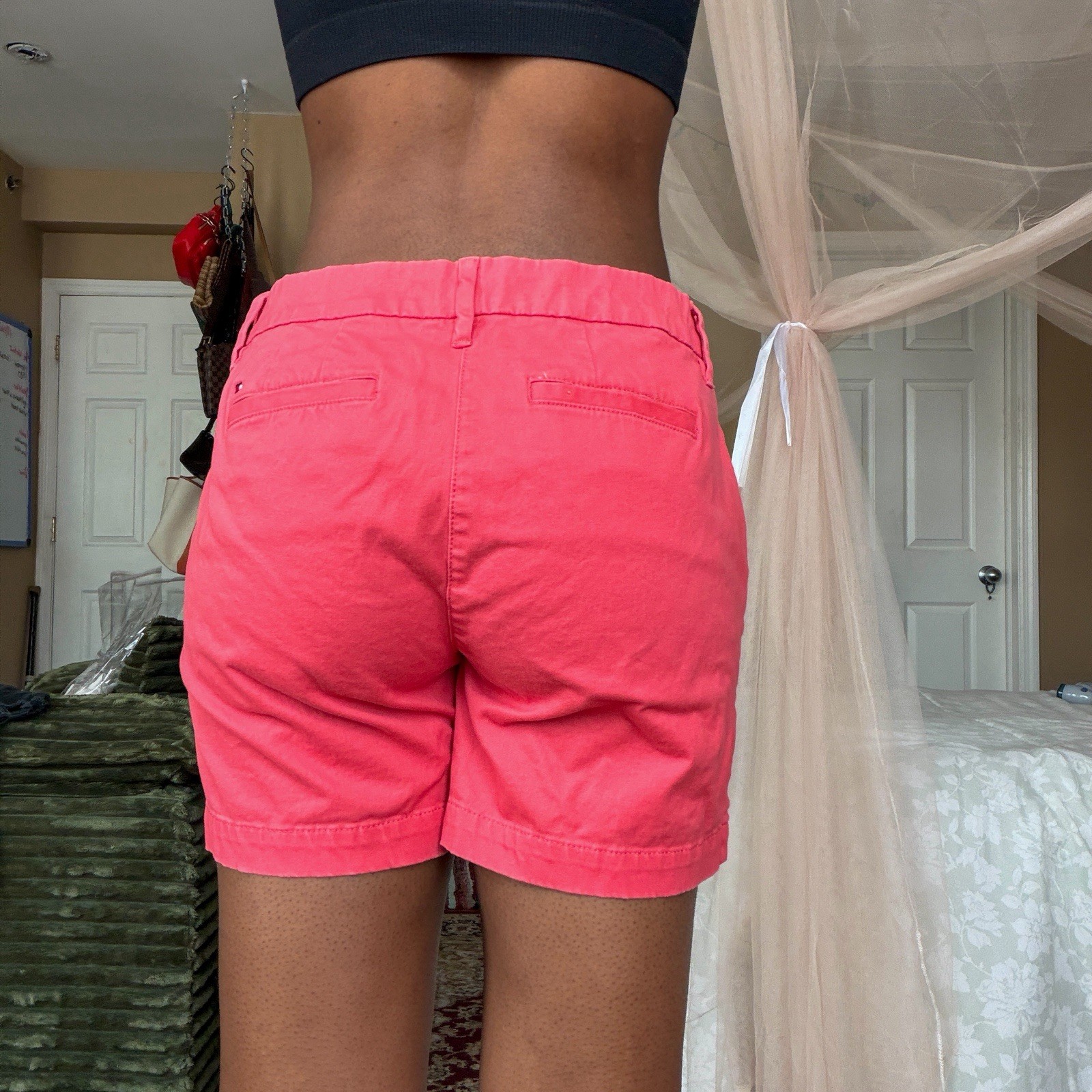 Ralph Lauren Nantucket Red Women’s Chino Shorts (Size 6)