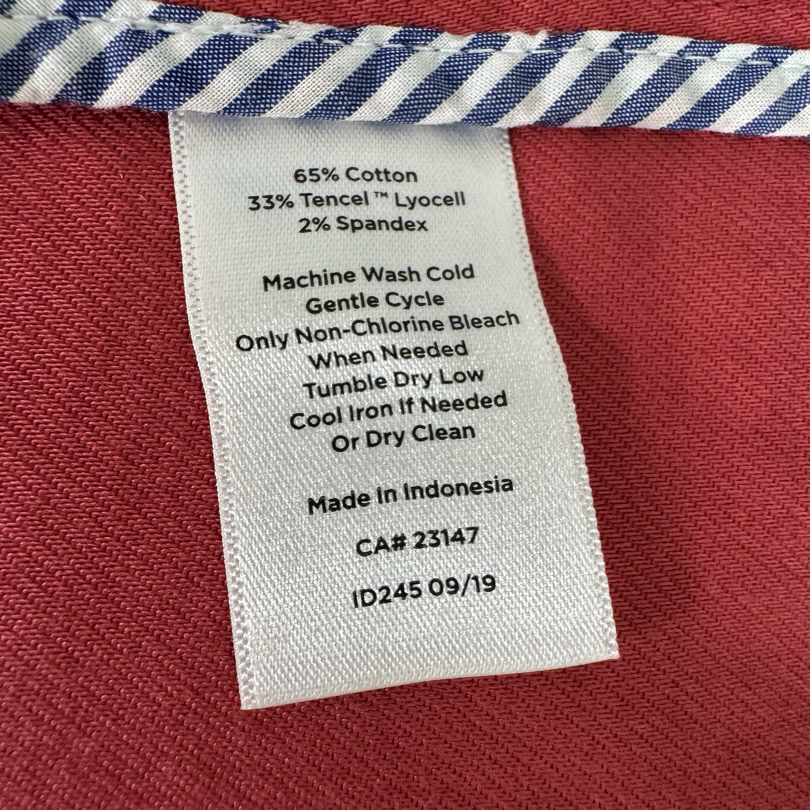 TALBOTS Jacket L Safari Field Utility Button Zip Up Twill Cotton Tencel Orange