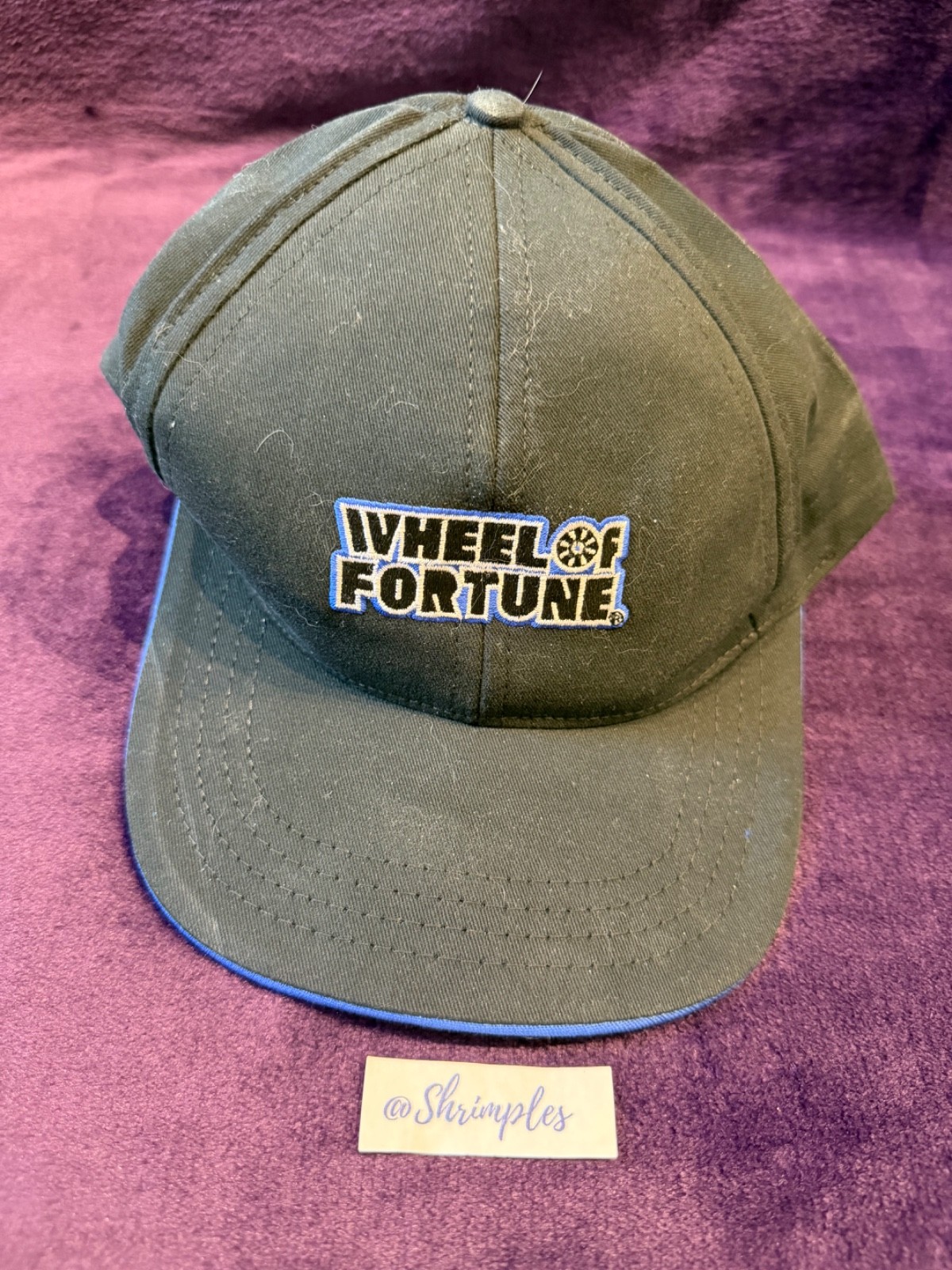 Wheel of Fortune TV Show Giveaway Souvenir BASEBALL CAP New Never Worn HTF