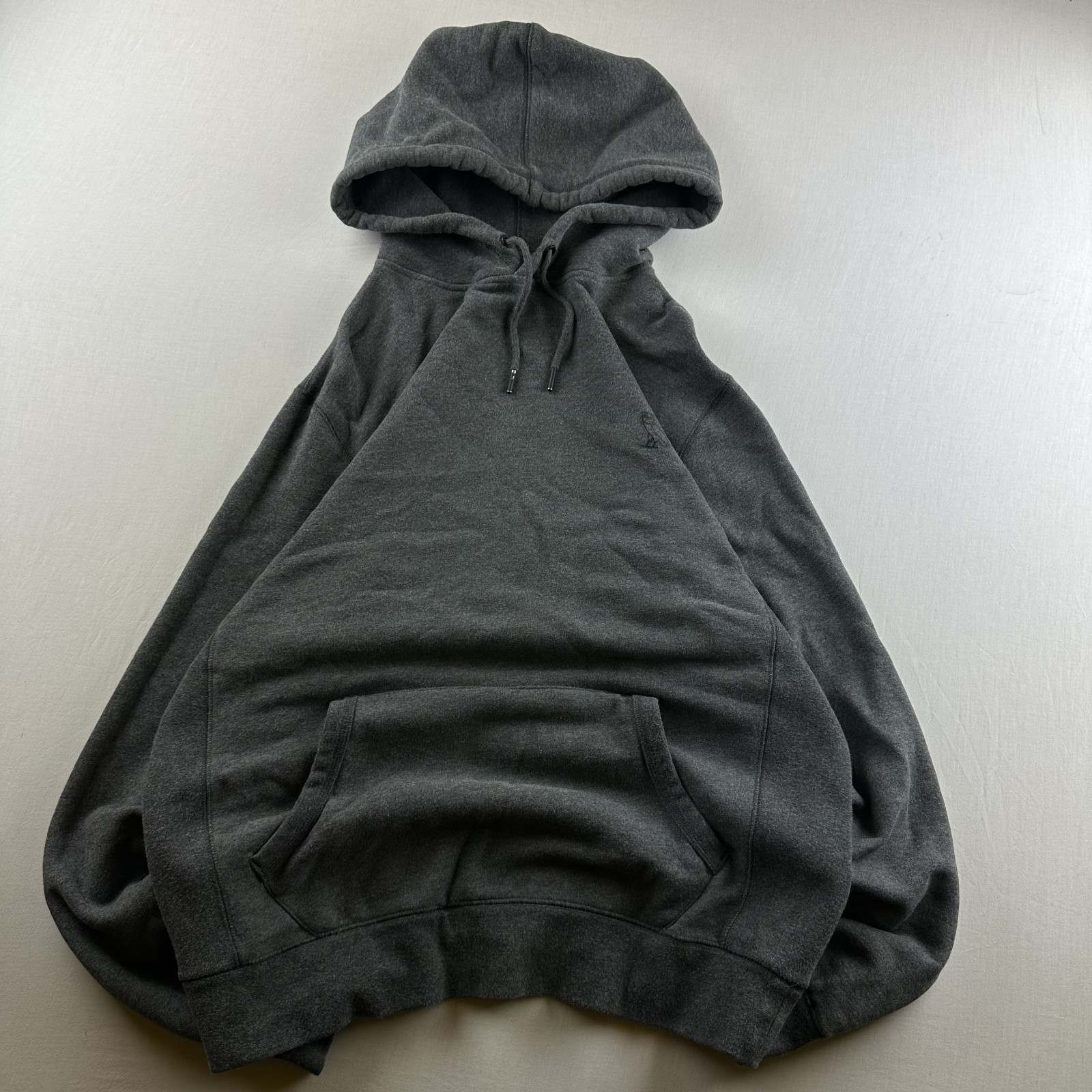 Ovo October’s Very Own Classic Owl Logo Hoodie Charcoal Grey – M