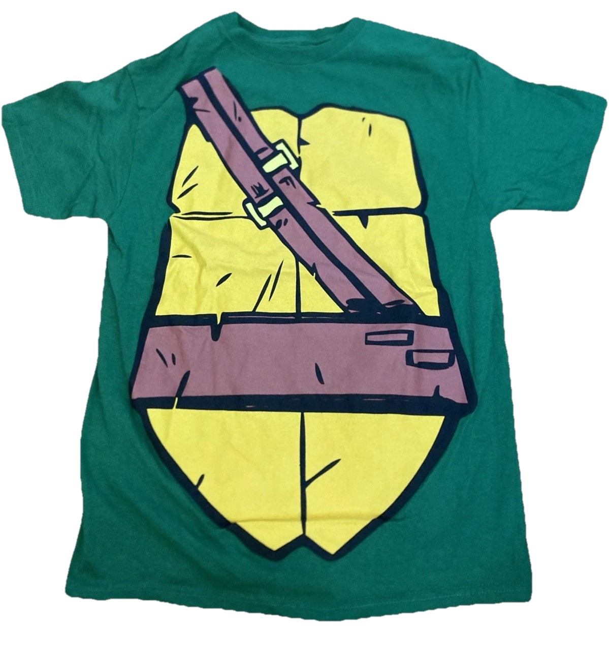 Nickelodeon Teenage Mutant Ninja Turtles Graphic T-shirt Cape Kids Size L 10/12