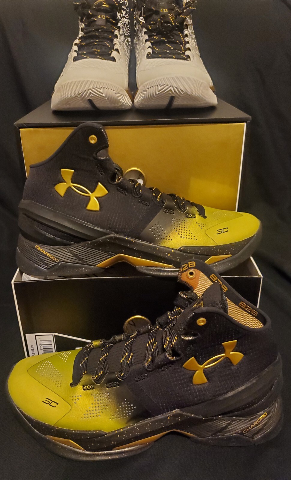 DS UNDER ARMOUR CURRY 30 B2B BACK 2 BACK MVP PACK SIZE 7 LIMITED BASKETBALL 2016