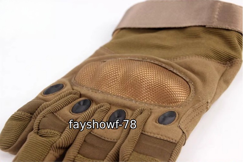 Russian Special Forces Tactical Outdoor Wear-resisting Carbon Fiber Gloves 1Pair