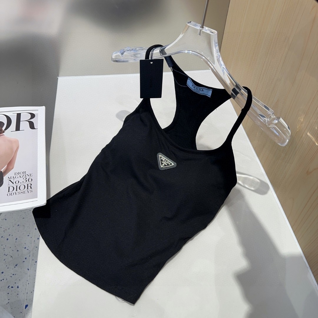 Prada Vest Top — Basic & Minimalist, Classic & Versatile — Women’s One Size