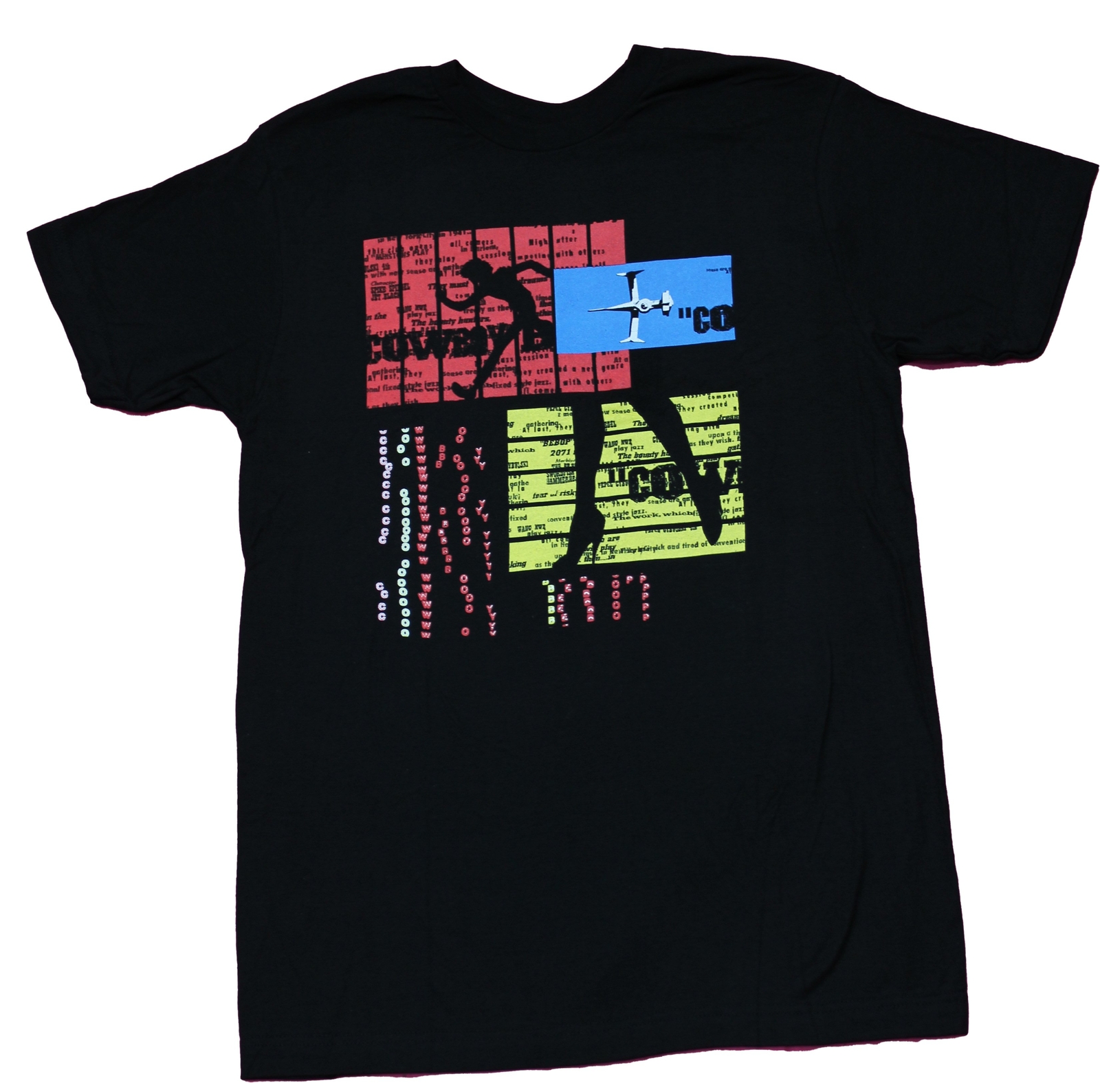 Cowboy Bebop New Adult T-Shirt – Classic Cit Intro Sequence