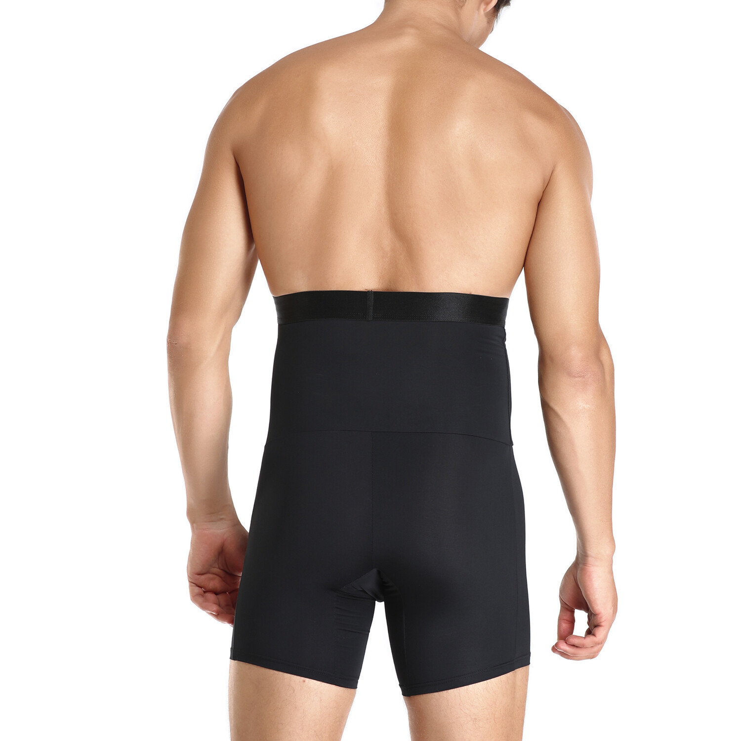 Men’s Tummy Control Shapewear High Waist Slimming Underwear Shorts Boxer Briefs