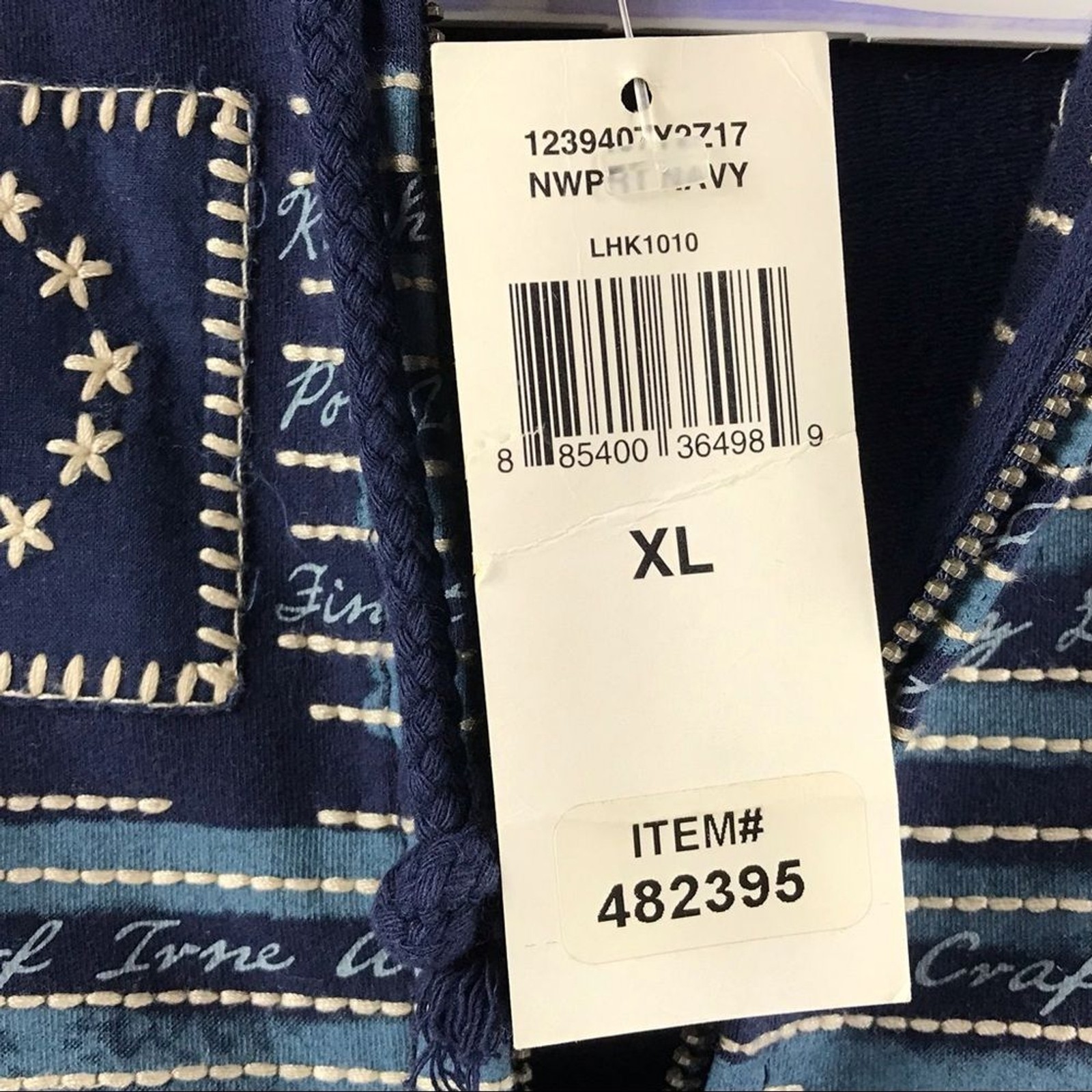 Polo Jeans Co. American Flag Zip up Hoodie Size XL NWT