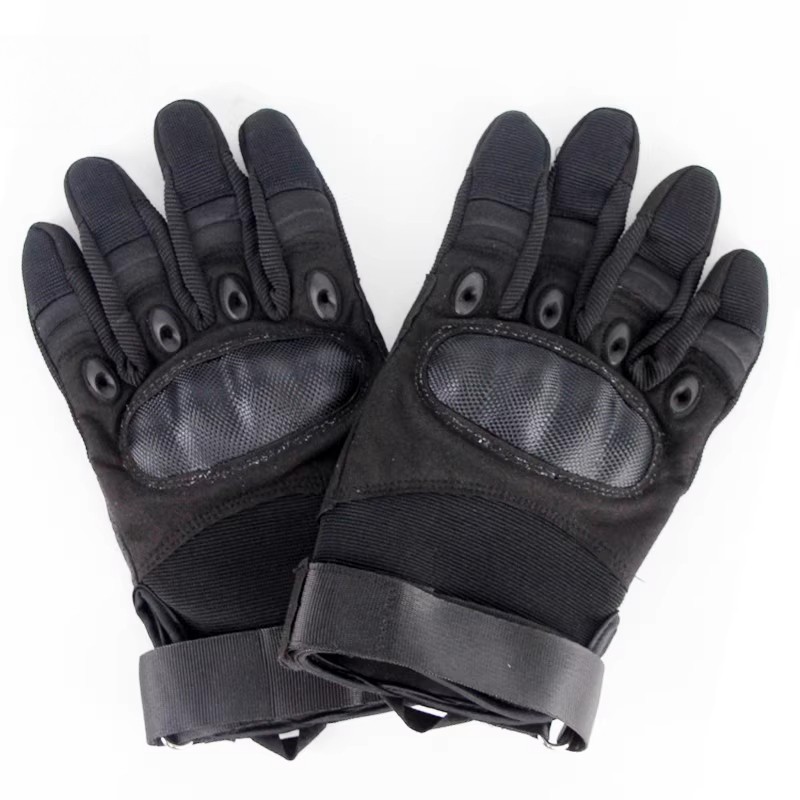 Russian Special Forces Tactical Outdoor Wear-resisting Carbon Fiber Gloves 1Pair