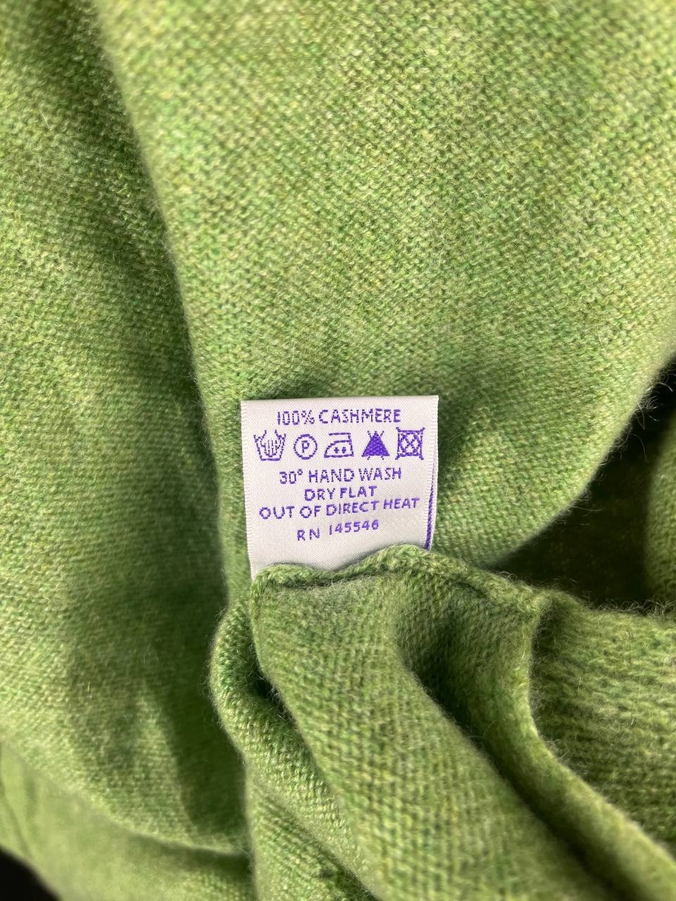 Brora Green Sleveless Cape Cardigan Size 40-42