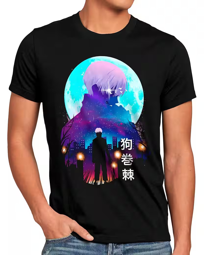 Anime Toge Night Sky Jujutsu Kaisen Japan Manga Black T-Shirt, Gift For Friends