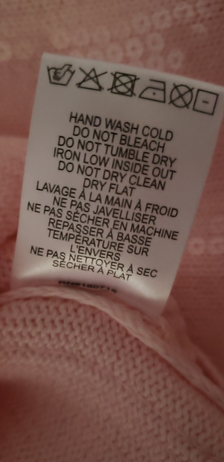 Retrofete Gwendy Sequin Dress Primrose Pink XS NWT