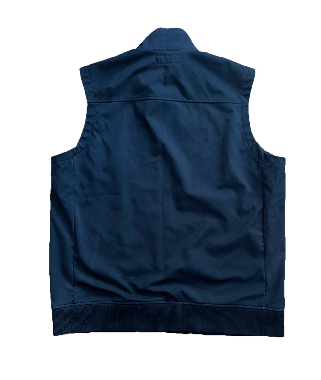 Simms Vest Mens 2XL Black Softshell Fleece Lined Full Zip Outdoor Fishing Gear