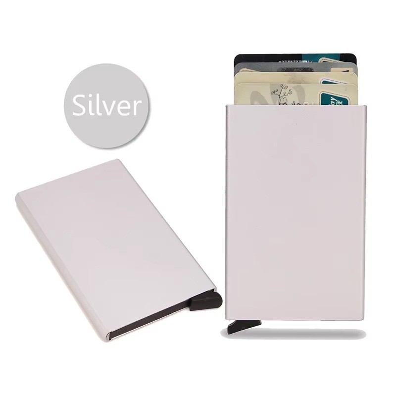 Mens RFID Blocking Slim Money Clip Carbon Fiber Wallet ID Credit Card Holder New