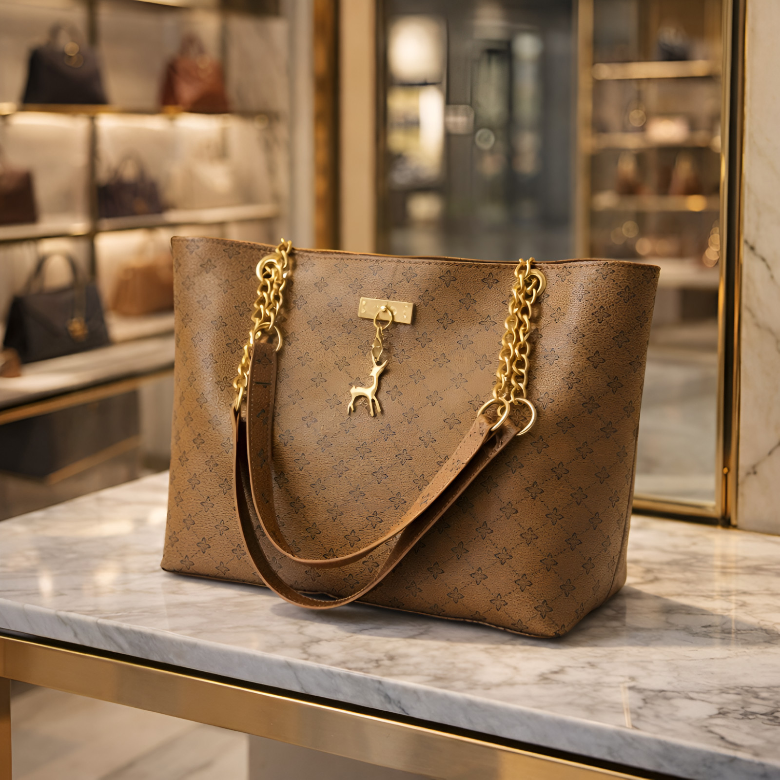 Large Tote Bag for Women Leather Work Purse Fashion Shoulder Handbag