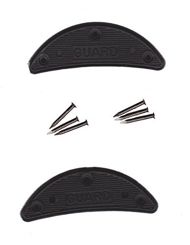 Guard Plastic Heel Plates Taps Savers 5 Pair( 10pic) Size 4/5/ 6/ 6A) w/ nails