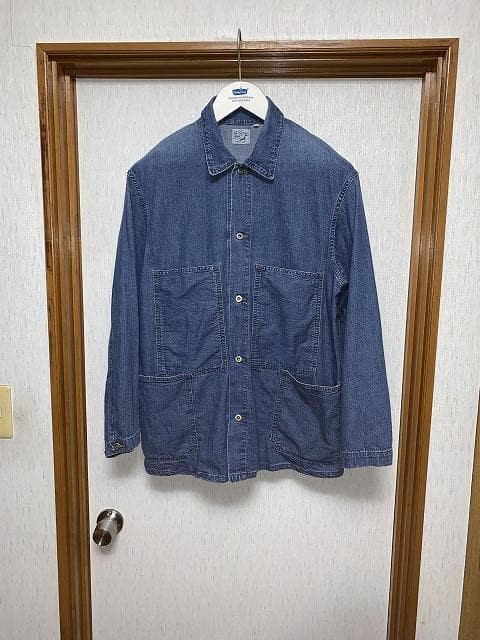 orSlow Or Slow 24Ss Denim Coverall Jacket Men’s Made in Japan Size M(2)
