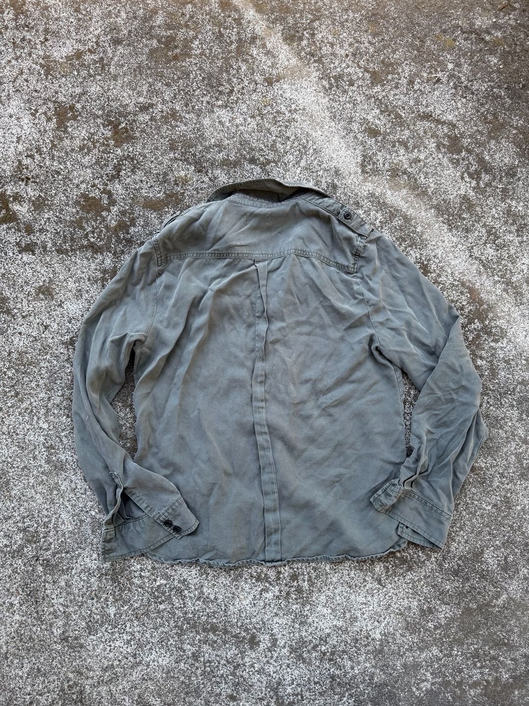 Frame Army Style Button Down Womens Shirt