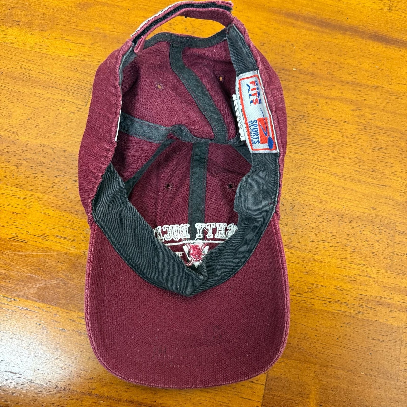 Vintage Mighty Ducks Heritage Collection Corduroy Strapback Hat