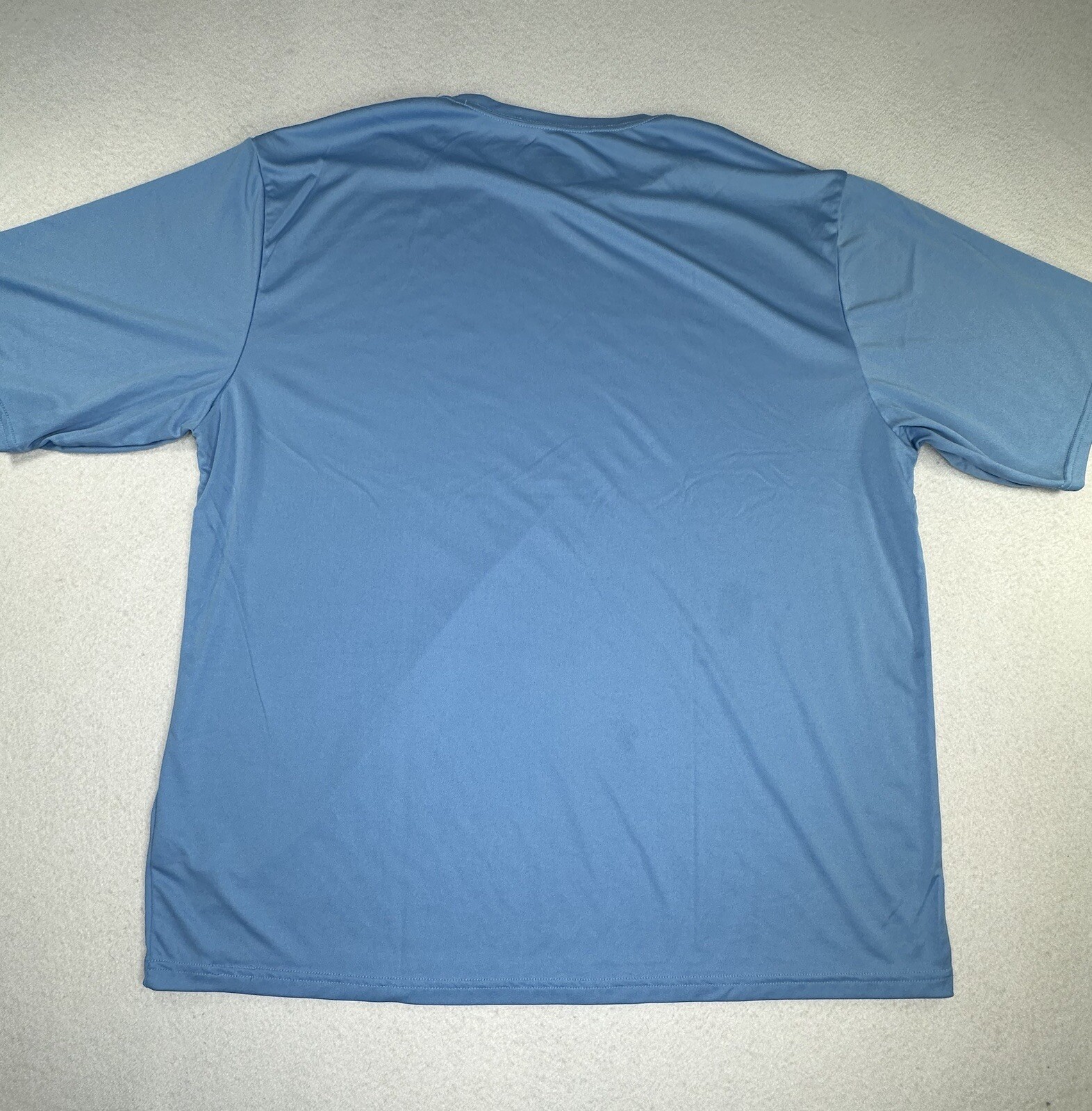 A4.Com Men’s Workout Running Cooling Performance T-Shirt Solid Light Blue 2XL