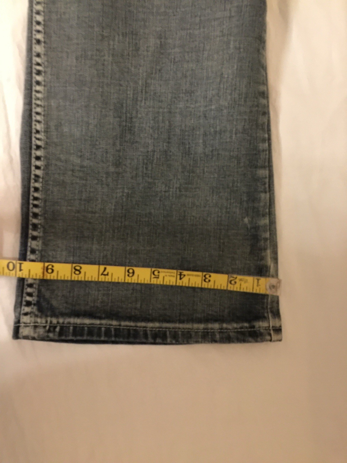 NWT 1897 Denim Men Blue Jean Bootcut 38×34 99% Cotton 1% Spandex 6 Pocket