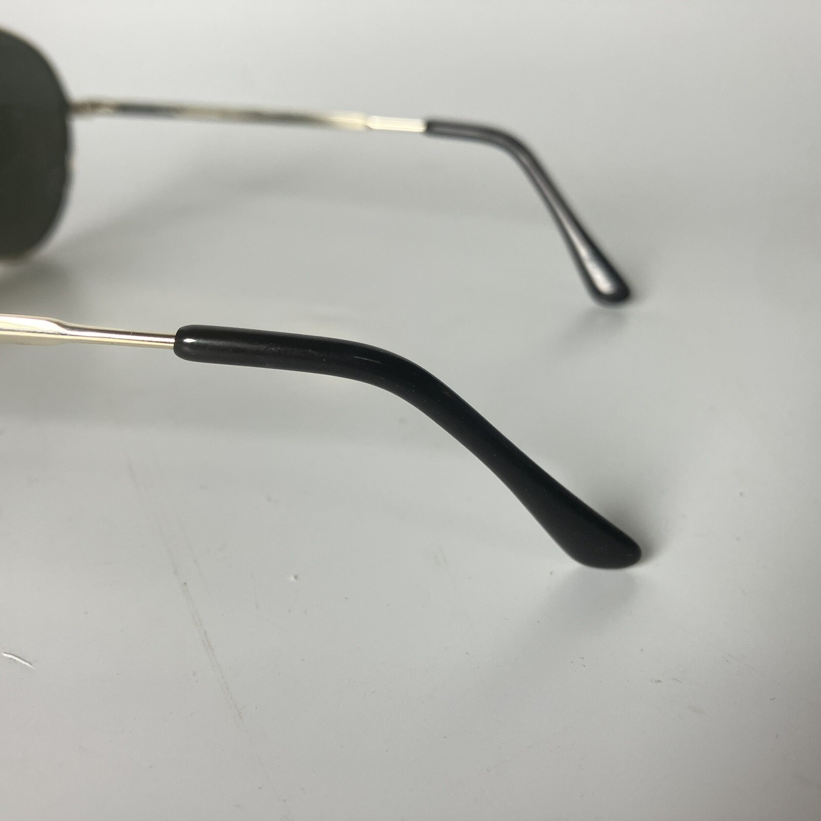 NOS Aviator Tear Drop Dark sunglasses Japan flight Glass Lens 70s/80s 100-s VTG