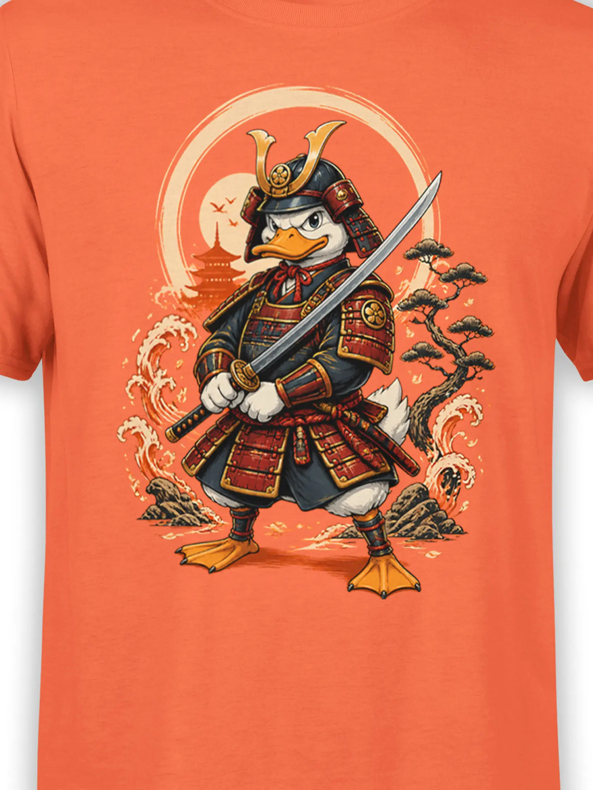 Samurai Duck Warrior T-Shirt | Unisex